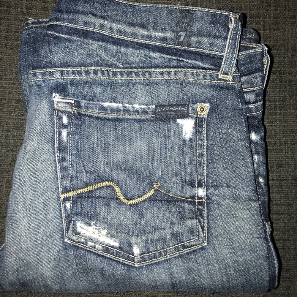 Seven 7 for all Mankind organic bootcut jeans 29